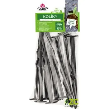 Mulčovací textilie Kolík k upevňování folií Rosteto - stromeček (sada 10 ks) Velikost: 17 cm