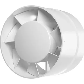 Vzduchotechnika Malý ventilátor do potrubí Dalap 100 DAN s kuličkovými ložisky, zúžený, Ø 100 mm