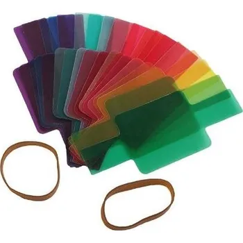 Difuzér pro blesk Barevné filtry pro systémový blesk 20ks (BLG)