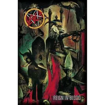 Nášivka Merch Slayer: Textilní Plakát Reign In Blood