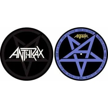 Příslušenství pro gramofon Merch Anthrax: Slipmat Set Pentathrax / For All Kings 2022