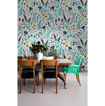 Tapeta Coloray Fototapeta Barevné pastelové květiny Samolepící Fototapeta Vliesová 250 x 250 cm coloraydecor-f-as-103328286