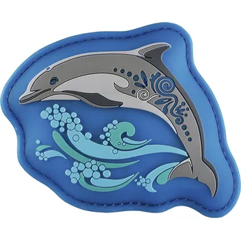 Školní batoh Doplňková sada obrázků MAGIC MAGS FLASH, Jumping Dolphin Fips, pro aktovky a batohy Step by Step