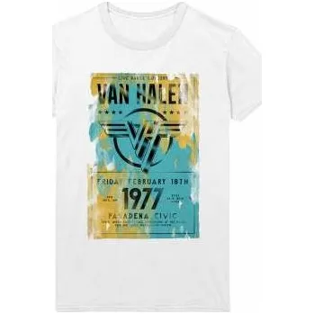 Merch Van Halen: Tričko Pasadena '77 L 2022
