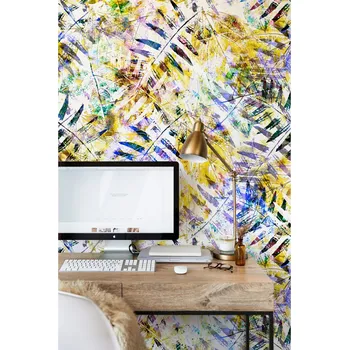 Tapeta Coloray Fototapeta Extravagantní palmové listy Samolepící Fototapeta Vliesová 250 x 250 cm coloraydecor-f-ss-456559093