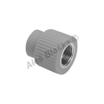 Instalatérský materiál PPR přechodka DG vnitřní závit tvarovka plastová navařovací - 40x5/4" PPR6230