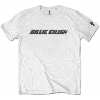 Merch Billie Eilish: Tričko Black Racer Logo Billie Eilish L