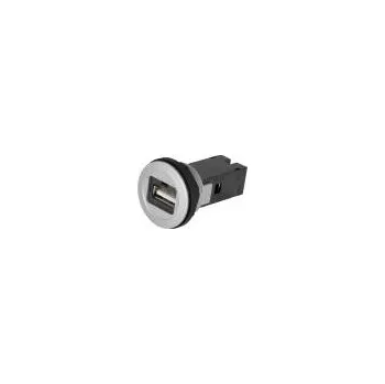 vypínač a zásuvka HARTING Zásuvka USB 2.0 A/A 22mm IP20 -25÷70C Ø22,3mm