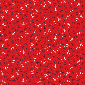 MAKOWER UK Látka bavlna v metráži 2501R