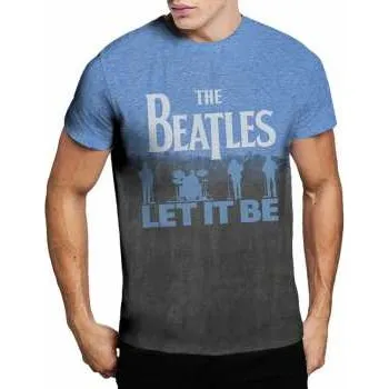 Pánské oblečení Merch The Beatles: Tričko Let It Be Split XL