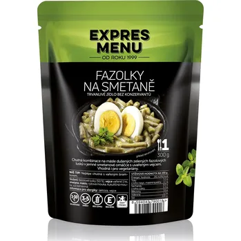 Hotové jídlo EXPRES MENU Fazolky na smetaně 300 g
