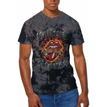 Merch The Rolling Stones: Tričko Tattoo Flames XXL 2022