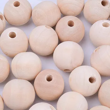 Korálek Pro Háčkování Dřevěný korálek Ø 25 mm