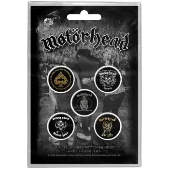Merch Motörhead: Sada Placek Clean Your Clock