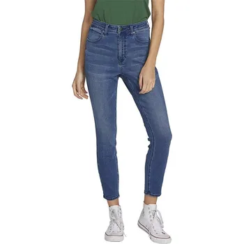 Dámské džíny VOLCOM kalhoty - Liberator High Rise Marina Blue (MRB)