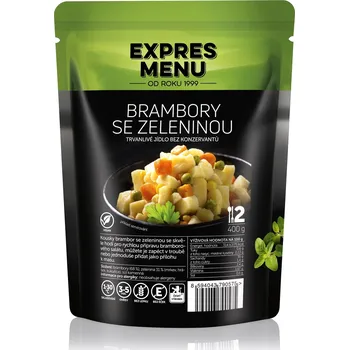 Hotové jídlo EXPRES MENU Brambory se zeleninou 400 g