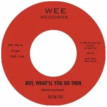 Zahraniční hudba SP Denise Kaufman: Boy, What'll You Do Then / Chaos 2013