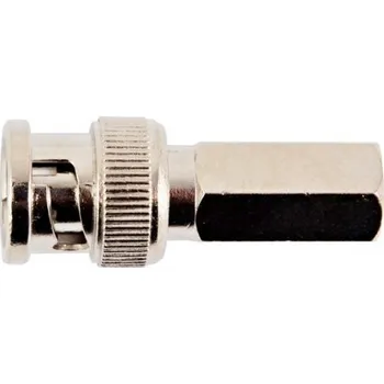 Elektrická zásuvka Konektor BNC Male (vidlice), samořezný, 93R(ohmů)