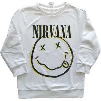 Pánská mikina Merch Nirvana: Dětské Mikina Inverse Smiley 7-8 let