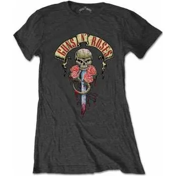 Pánské tričko Merch Guns N' Roses: Dámské Tričko Dripping Dagger XL