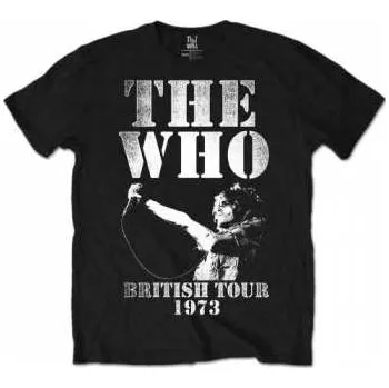 Pánské tričko Merch The Who: Tričko British Tour 1973 XL