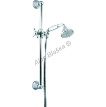 Sprchový držák PAINI - Itálie | Posuvná sprchová tyč LIBERTY - (posuvný sprchový držák) retro - CHROM LIB71.123