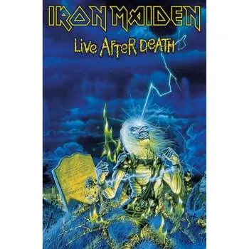 Nášivka Merch Iron Maiden: Textilní Plakát Live After Death