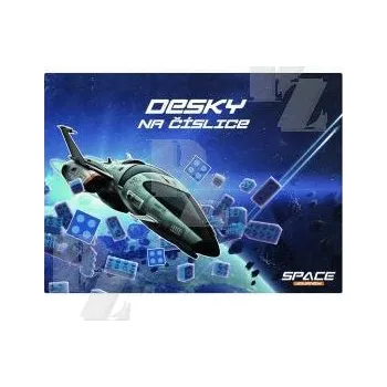 Dětské zboží Desky na číslice Space 4-01722, Karton P+P