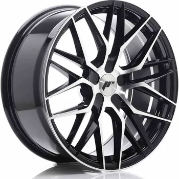 Alu kolo JR Wheels JR28 19x8,5 ET20-40 5H BLANK Gloss Black Machined Face