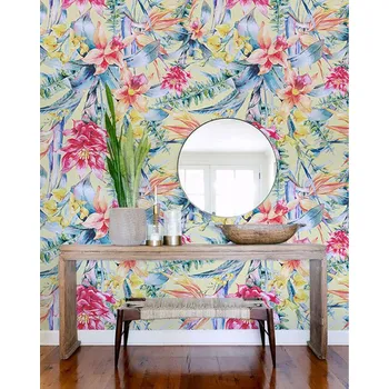 Tapeta Coloray Fototapeta Rájské květiny Samolepící Fototapeta Vliesová 250 x 250 cm coloraydecor-f-ss-586209971-modyfikacja