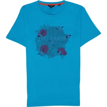 Pánské tričko TED BAKER Logo tričko L Modrá