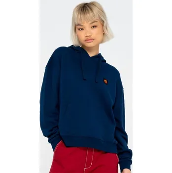 Dámské oblečení SANTA CRUZ mikina - Classic Label Hood Dark Navy (DARK NAVY)