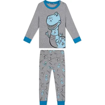 Chlapecké pyžamo CHLAPECKÁ PYŽAMA MP1516-VELIKOSTI 98-128 Velikost: 80, Barva: Šedá
