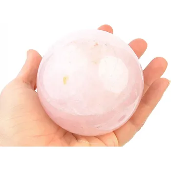 Přírodní kámen Hladká koule z růženínu 687g