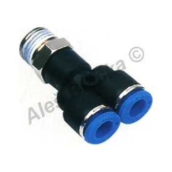 Příslušenství ke kompresoru Pneumatická nástrčná spojka Y vnější EPX závit na vzduch (rychlospojka) - průměr 4x1/4" EPX