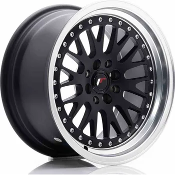 Alu kolo JR Wheels JR10 16x8 ET20 4x100/108 Matt Black w/Machined Lip