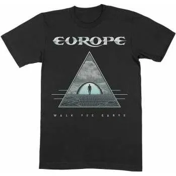 Pánské oblečení Merch Europe: Tričko Walk The Earth XXL 2022