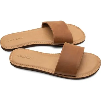Dámské žabky VOLCOM sandály - Simple Slide Sndl Tan (TAN)