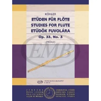 Studies for Flute op. 33, no. 3