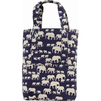 MI-PAC taška - Tote Elephants Blue (001)