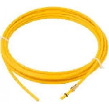 Příslušenství ke svářečce BOWDEN ŽLUTÝ TEFLONOVÝ ABICOR BINZEL PRO DRÁT 1,4 - 1,6 MM/5 M