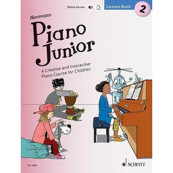 Piano Junior - Lesson Book 2 - A Creative and Interactive Piano Course for Children - pro klavr 1244958
