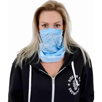 Šátek SNOWBITCH nákrčník - Mountain Blue Blue (BLUE-SNOWBITCH)