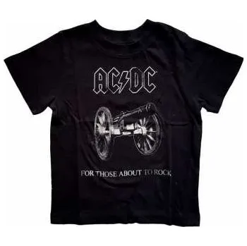 Pánské oblečení Merch AC/DC: Dětské Toddler Tričko About To Rock 2 roky