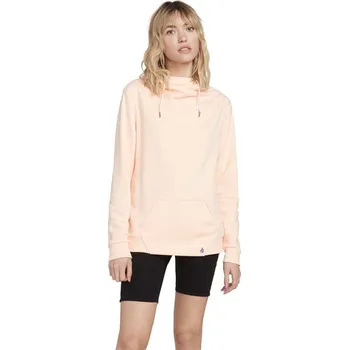 Pánská mikina VOLCOM mikina - Walk On By High Neck Light Peach (LPC)