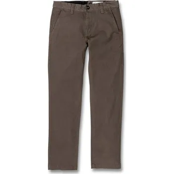 Chlapecké kalhoty VOLCOM kalhoty - frickin slim chino major brown (MBR) velikost: 26