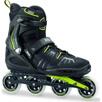 Kolečkové brusle Rollerblade RB XL, Black/Lime Velikost EUR: 52