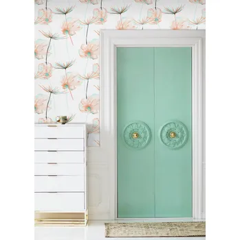 Tapeta Coloray Fototapeta Mák ve větru Samolepící Fototapeta Vliesová 250 x 250 cm coloraydecor-f-ss-401045812