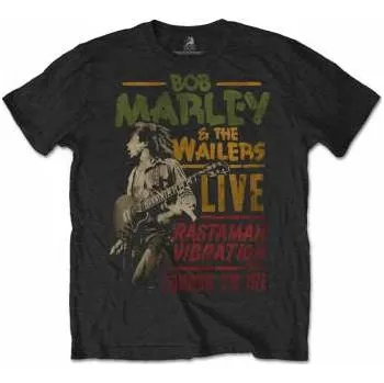 Merch Bob Marley & The Wailers: Tričko Rastaman Vibration Tour 1976 S