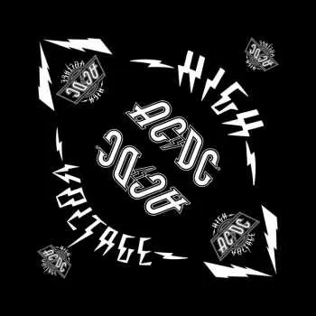 Čepice Merch AC/DC: Šátek High Voltage